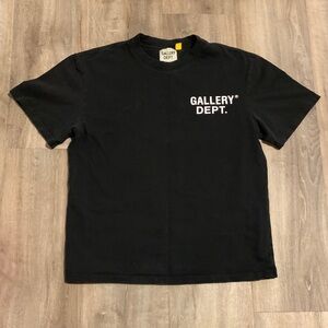 Gallery Dept Black Short Sleeve Tee